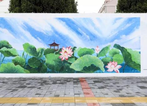 贵定墙绘施工材料制作工艺说明