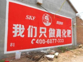贵定刷墙广告”蕴含了时代命题