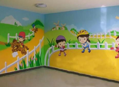 贵定幼儿园墙体彩绘制作流程及注意事项