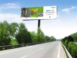 贵定高速擎天柱广告牌的特点和优势