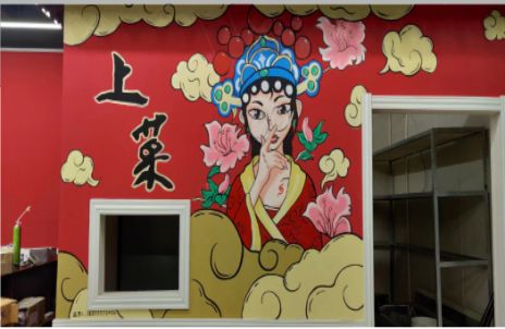 贵定墙体彩绘的发展和应用