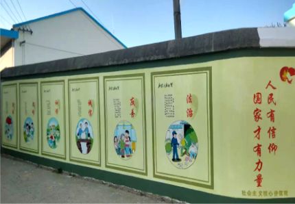 贵定文化墙施工攻略