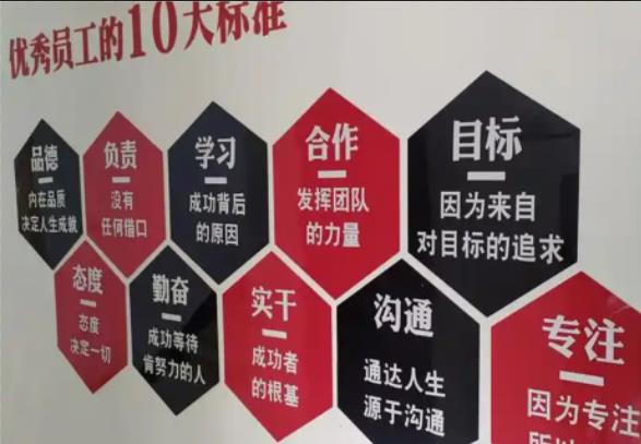 贵定公司文化墙的作用