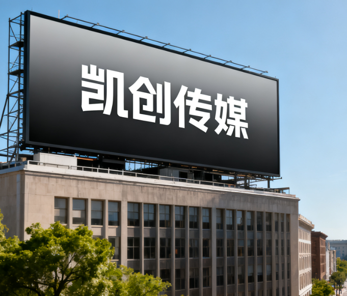 贵定户外广告牌的设计与制作