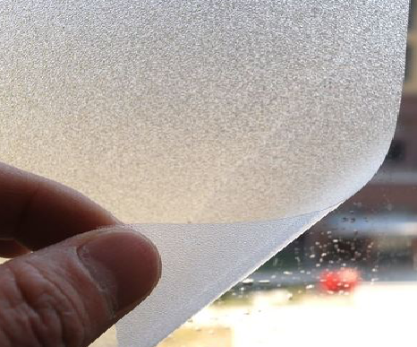 贵定玻璃门外面粘广告用什么材料好？