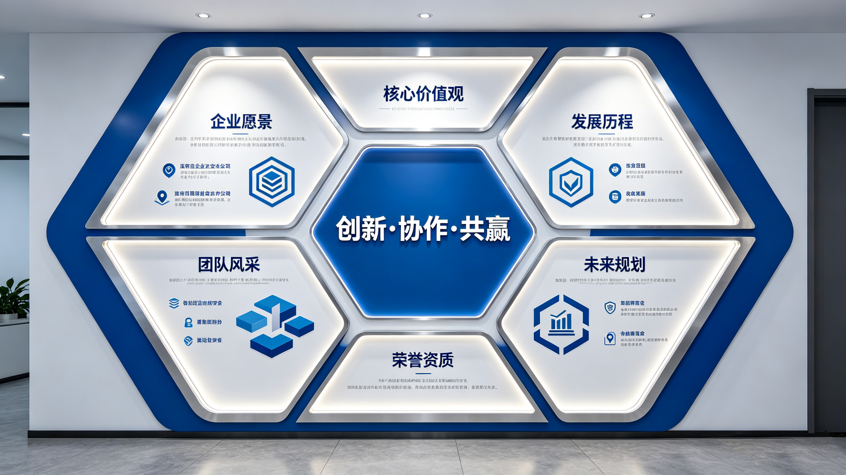 贵定企业文化墙六边形避坑指南（新手常犯5个错误）